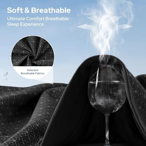 BEDLORE Queen Mattress Protector, Waterproof Noiseless Mattress Cover - Image 5
