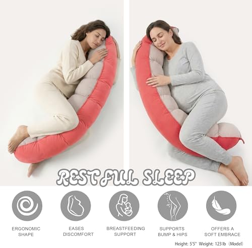 Peallow – Long Round Body Pillow - Image 5