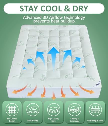 Fracho Ultra Soft King Mattress Topper - Image 4