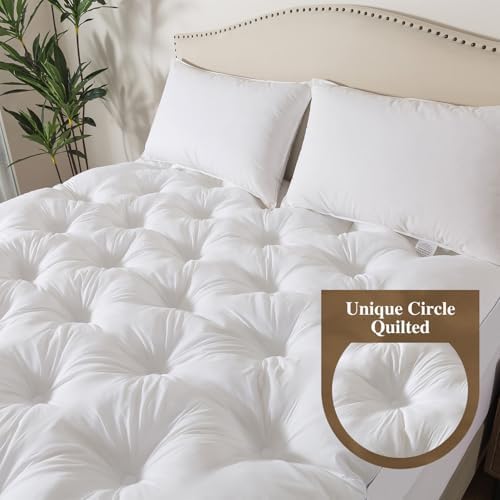 WhatsBedding 5 Inch Memory Foam Mattress Topper, Deep Pocket - Image 3