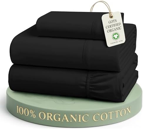LANE LINEN Twin XL Sheets 100% Organic Cotton Soft 3pc Percale by LaneLinen