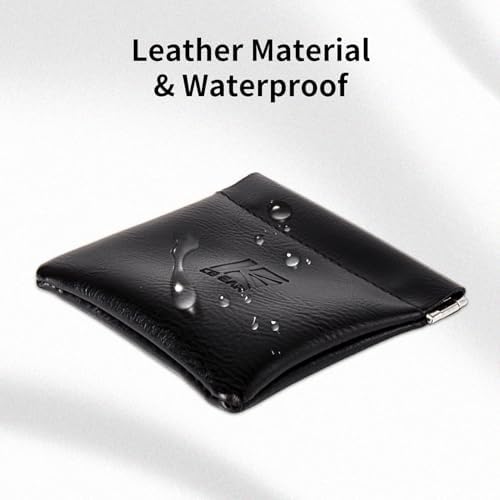 2 Pack Kbear Leather Squeeze Coin Purse Pouch Change Holder - Image 6