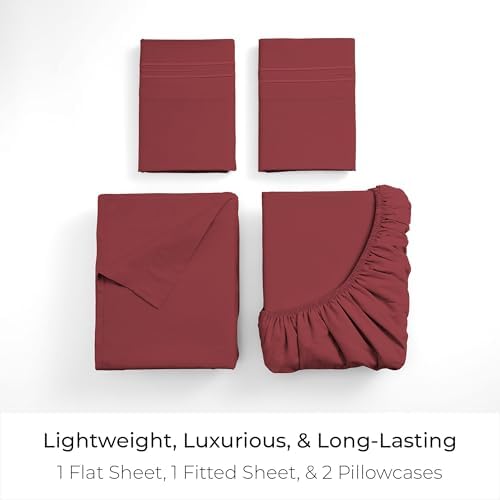 Mellanni Iconic 4-Piece, Ultra Soft Sheet Set - Image 3