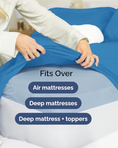 Extra Deep Flex Top Split Head King Sheet Set - Image 6