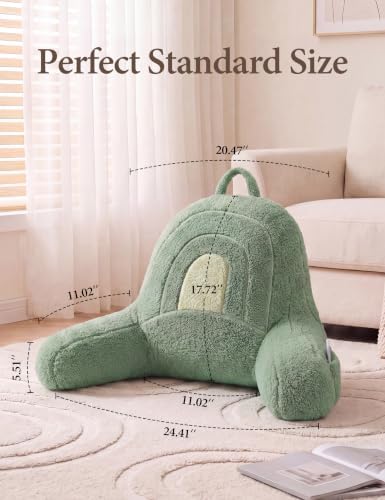 Yoofoss Reading Pillow for Bed Sitting up, Backrest Pillows - Image 6
