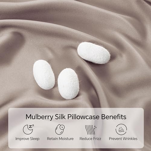 INFIIXSO Mulberry Silk Pillow Cases Standard Size - Image 2