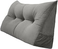 Peachwell Handmade Headboard Pillow- Triangular Wedge Support Large Bolster by PEACHWELL