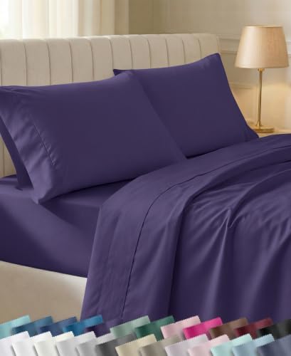 California Design Den Soft 100% Cotton Sateen Full Sheet Set by CaliforniaDesignDen