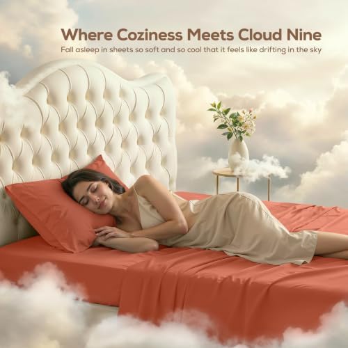 Twin Sheets Set, 3 Pieces 16" Deep Pocket Hotel Luxury Bed Sheets - Image 4