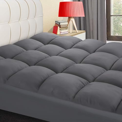 COONP Twin XL Mattress Topper, Extra Thick Pillow Top Mattress Pad Cover by COONP