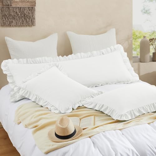 Ruffled Pillow Cases, Body 20"x54" - Image 4