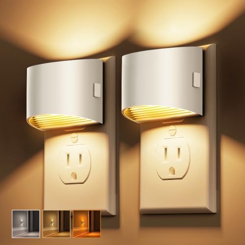 L LOHAS LED Night Lights Plug into Wall with 3CCT Adjustable, 1W Nightlight by LLOHASLED