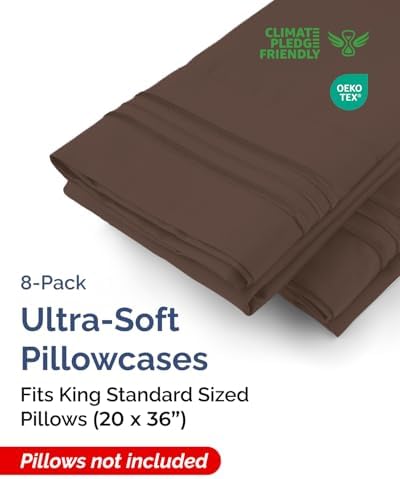 King Standard Pillow Cases Set of 8 - Image 2