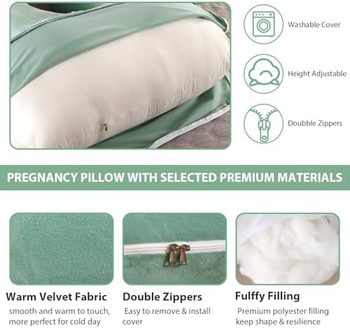 Amagoing 55 inches Pregnancy Pillows - Image 5