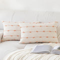 YEENAASY Boho Throw Pillow Covers 12x20 Set of 2 Farmhouse Pillow Cases by YEENAASY