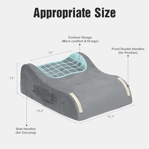 LightEase Memory Foam Leg, Ankle Foot Support and Elevation Pillow - Image 4