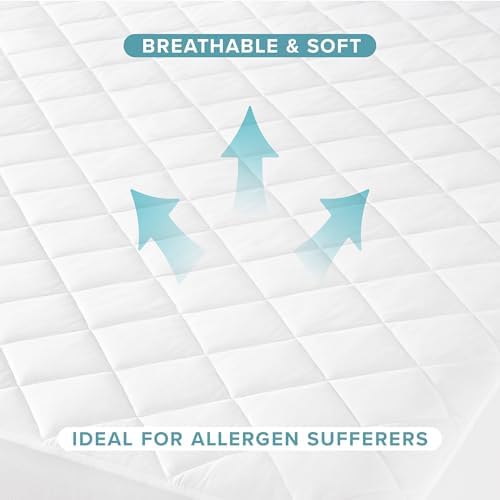 Bare Home Quilted Fitted Mattress Pad - Image 6