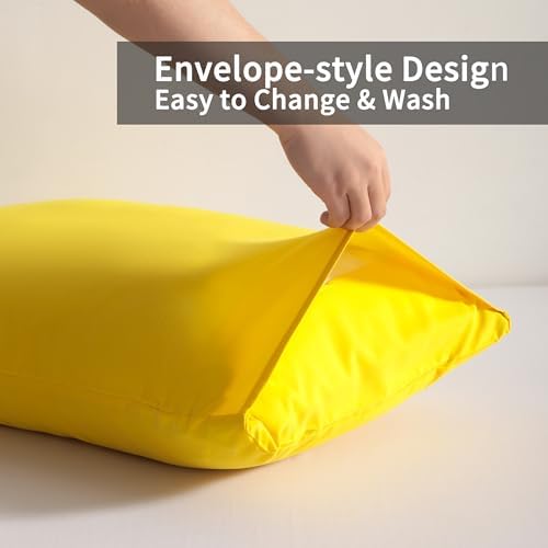King Pillow Cases, 2 Pack, 20x40 in, Microfiber - Image 4
