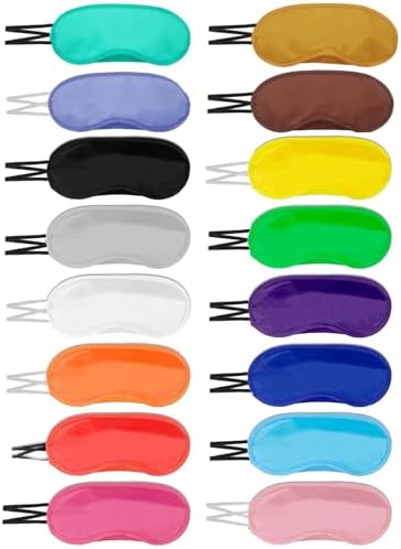 16Pcs Blindfolds for Party Games, Sleep Masks by Unknown