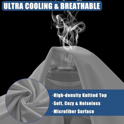 Waterproof Mattress Protector King Size, 2 Pack Breathable Mattress Cover - Image 4
