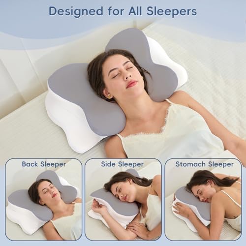Cervical Neck Pillow, Memory Foam Pillow - Image 3