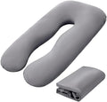 Hahafelt Cooling Pregnancy Pillow Cover 57 Inch Large U Shaped Full Body by Hahafelt
