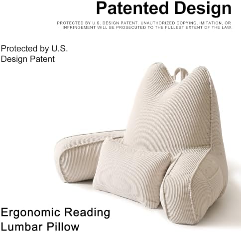 Patented Design Reading Pillow - Image 2