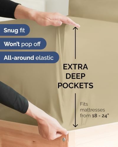Extra Deep Flex Top Split Head King Sheet Set - Image 4