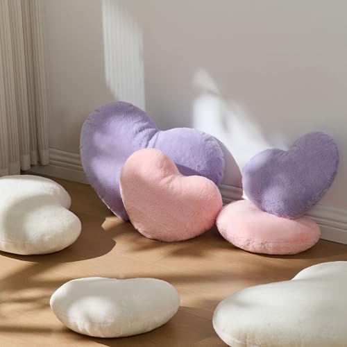 2PCS Heart Throw Pillows Room Decor Home Decor Bedroom Decor - Image 4