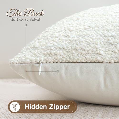 Artscope Throw Pillow Cover 24x24 Super Thick Body Pillow Cover Decorative - Image 4