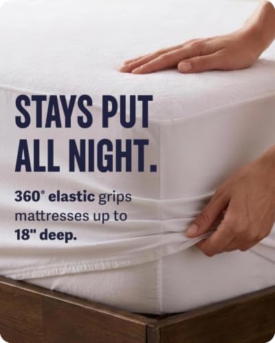 SafeRest Waterproof Twin XL Size Mattress Protector - Image 5