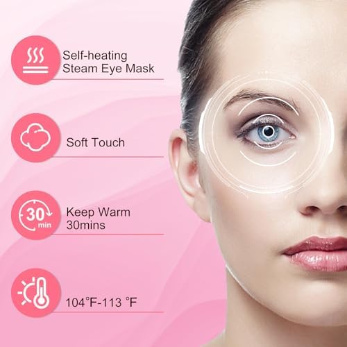 XPCARE 60 Pack Steam Eye Mask Disposable - Image 6