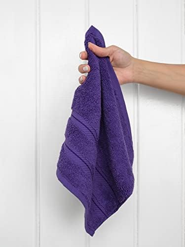 American Soft Linen 100% Cotton Luxury Turkish Towels, 4 PC Washcloth Set - Image 2
