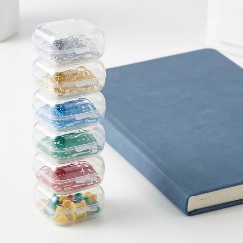 HINZIC 8pcs Plastic Ear Plug Cases, 1.34x1.34x0.71in - Image 6