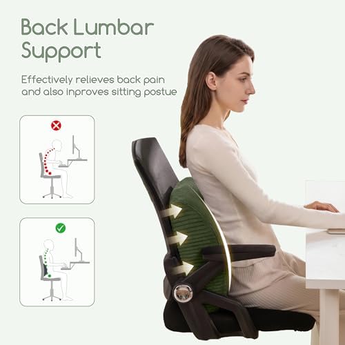 Lumbar Support Pillow for Recliner Chair/Accent Chair/Couch, Large Memory Foam - Image 4