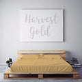 PeachSkinSheets Night Sweats: The Original 1500TC Soft Queen/Full Duvet Cover Set Harvest Gold