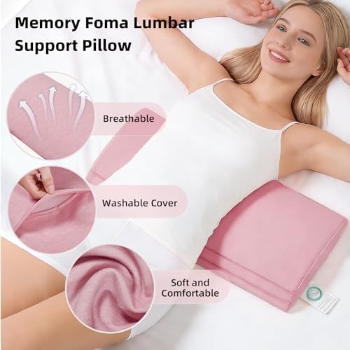 4-Layer Lumbar Pillow for Sleeping & Lying Down, Height-Boosting Layer - Image 5