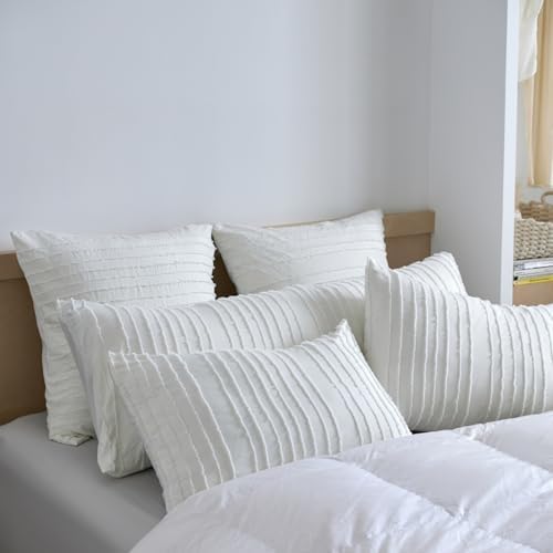 Queen Pillow Shams 2 Pack, Queen Size Pillowcases - Image 6