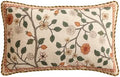 ISAENNE Designer Elegant Vintage Linen Throw Pillow Cover by Isaennehomedecoration