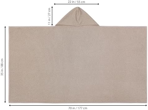 COTTON CRAFT Hooded Bath Towel for Adults – 2 Pack 100% Cotton Bath Sheet - Image 3