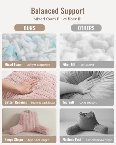 Blissful Diary Reading Pillow, Backrest Pillow - Image 4