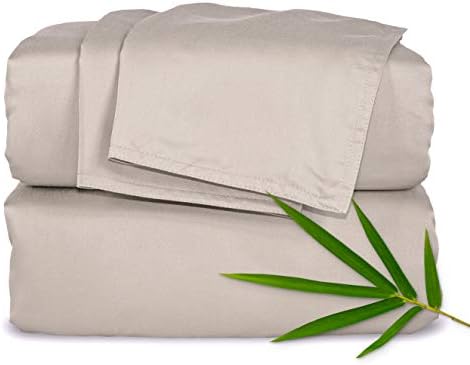 Pure Bamboo Queen Sheets, Genuine 100% Organic Viscose Derived from Bamboo Bed by PureBamboo