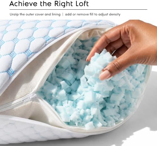 Nestl Cooling Memory Foam Pillow - Image 4