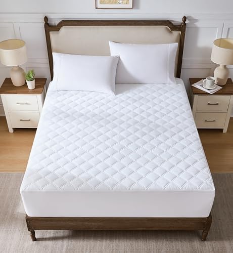 Quilted Waterproof Mattress Pad King by weenmee