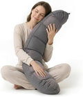 Peallow – Long Round Body Pillow by Ailuteie