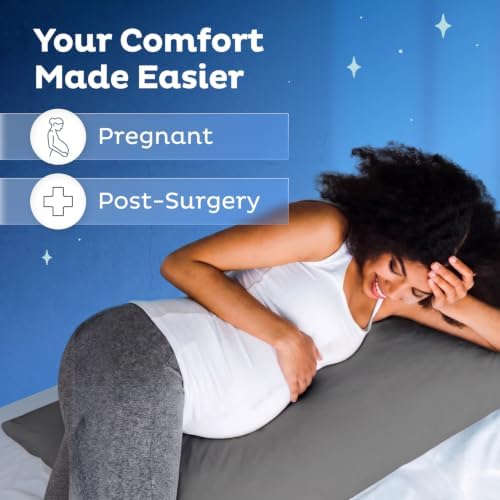 Snuggle-Pedic Body Pillow for Side Sleepers for Adults - Image 6