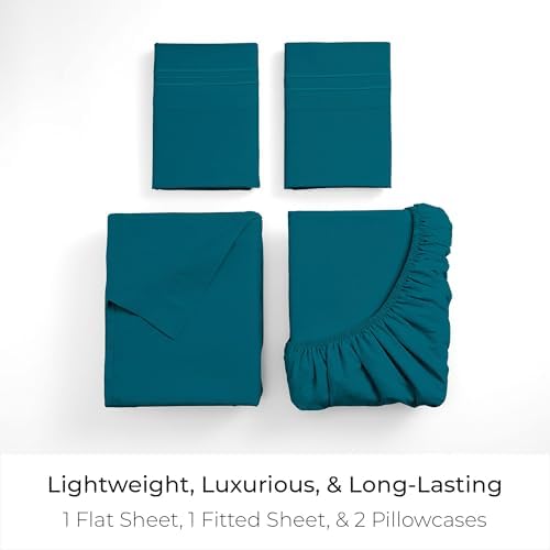 Mellanni Iconic 4-Piece Double-Brushed Microfiber Sheet Set - Image 3
