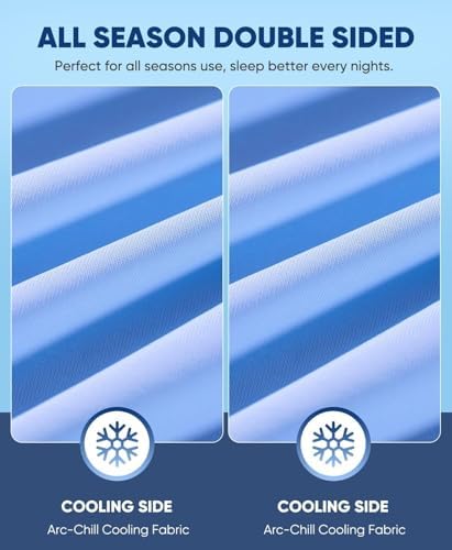LUXEAR Cooling Pillow Cases for Hot Sleepers Set of 2 - Image 4