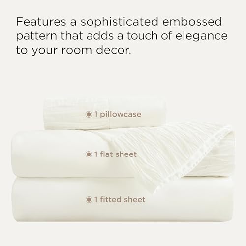 Bedsure Twin XL Sheets Dorm Bedding - Image 2