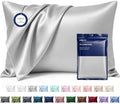 MR&HM Satin Pillowcase 2 Pack, King Size 20"x40" by MRHM